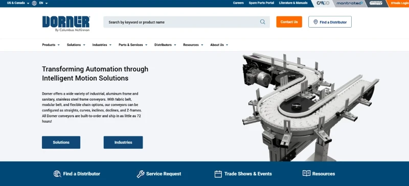 #10. Dorner Conveyors #10. Dorner Conveyors